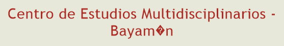 Centro de Estudios Multidisciplinarios - Bayamn
